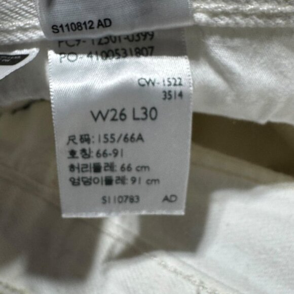 Levi's 501 Straight Cut Jeans Waist 26 - Picture 3 of 11